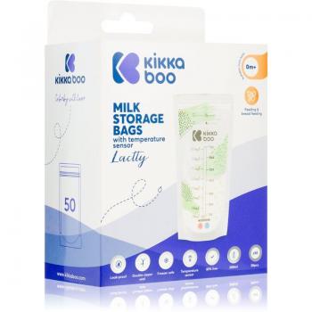 Bolsas de almacenamiento de leche materna 50 uds con sensor de temperatura