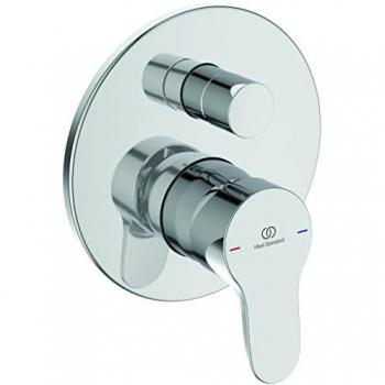 Cerabase 2 sorties mitigeur encastré, corps d’encastrement, finition chrome A7393AA – Ideal Standard