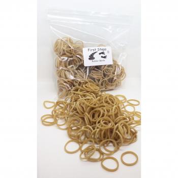 No. 8 350‑Piece Small 1” Rubber Elastic Bands (25 mm × 1.1 mm)