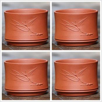 Yixing Purple Clay Travel Teacup Set