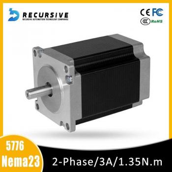 Motor Nema 23, 2 fases, 57mm, 4A, torque de 2Nm para CNC e impresión 3D