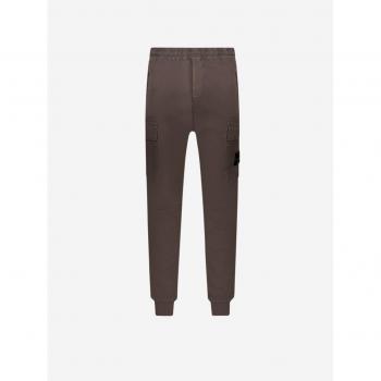 Stone Island Regular Tapered Walnut Pants, Brown, W30