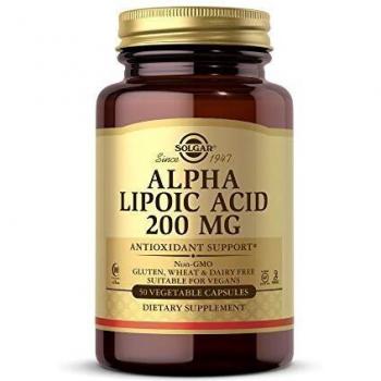 Solgar Alpha-Lipoic Acid 200mg 50 Capsules