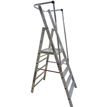 Euroline 22677 leichte Alu‑Platformstufenleiter (1×5)