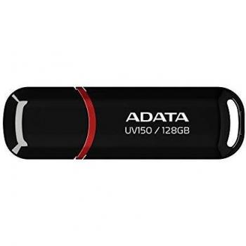 ADATA AUV150-128G-RBK 128GB USB Type‑A 3.2 Gen 1 Flash Drive (Black)