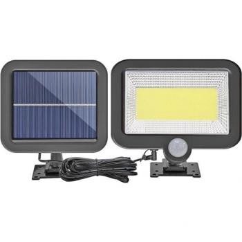 Lumière Solaire LED COB à Détecteur de Mouvement 3 Modes pour Jardin IP65 Étanche
