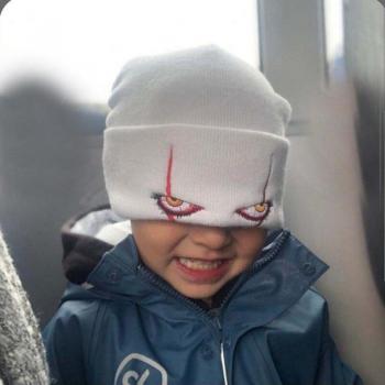 Colorful Scary Eyes Beanie