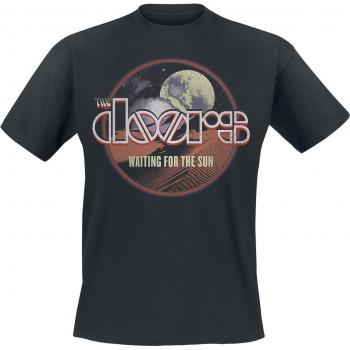 T‑Shirt Homme S à XXL « Waiting For The Sun » – The Doors (Noir)