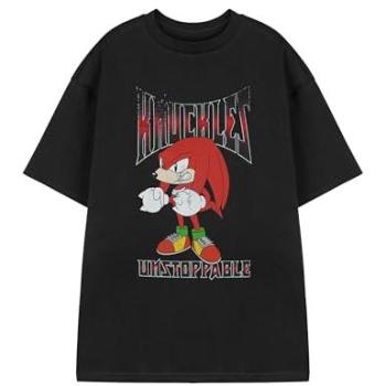 Sonic 2XL Black Adult Men’s Tee