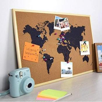 Ootb Korktafel Mappemonde, 40 x 60 cm