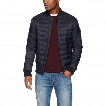 Superdry Fuji, Veste Bomber Homme, Bleu (Marine), Medium