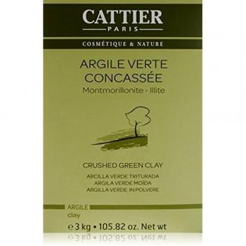 Arcilla verde triturada cattier París cosmetique & nature