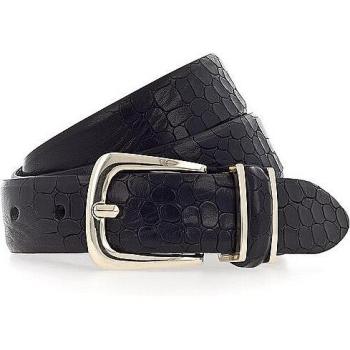 Ceinture cuir noir CHARLISA 105