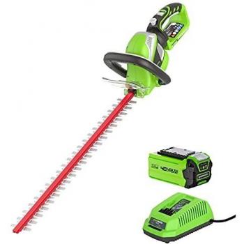 Taille-haie batterie Li-Ion Greenworks 40 V