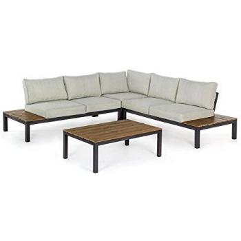 Set Salotto Ang.C-C Elias Antracite Sj61