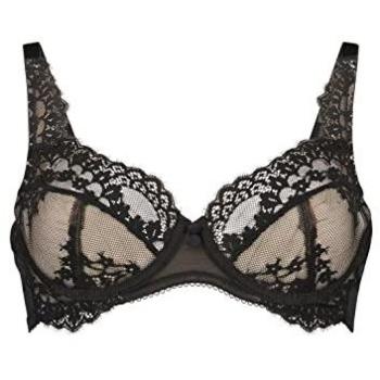 Sujetador Daisy Negro – Diseño Aro Libre