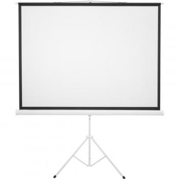EUROLITE Projektionsleinwand mit Stativ 1,72x1,3m