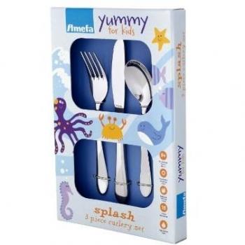 Amefa Kids Splash Stainless Steel Children's Cutlery Set