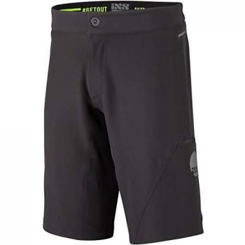 IXS Ciclismo Pantaloncini Uomo Carve Evo, Nero, Taglia Small
