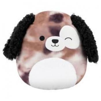 Kuschelhund Zerdan Brauner Marmor – 30 cm