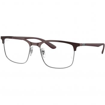 Ray-Ban RX6518 3162 Men's Brown Prescription Eyeglasses 57mm (Frame Only)