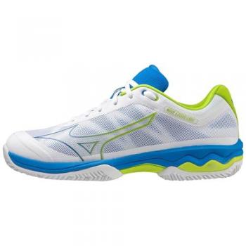 Chaussures Padel Mizuno – Wave Exceed Light Blanc (Homme, 40 1/2)