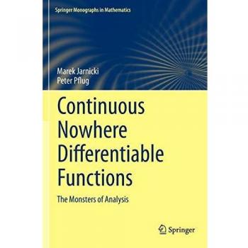 Continuous Nowhere Differentiable Functions: The Monsters of Analysis