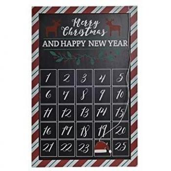 Calendrier de l'avent Dkd en Bois (30 x 45 x 1,2 cm)