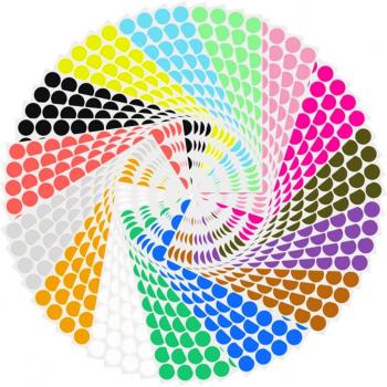 Round Waterproof Label Stickers for doTERRA Essential Oil Bottle Caps #LR4