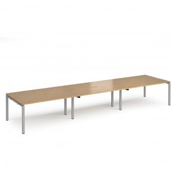 Dams Adapter Triple Back to Back Desks 4800mm X 1200mm