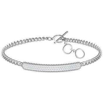 Swarovski Acciaio Inox Bracciale Link Donna