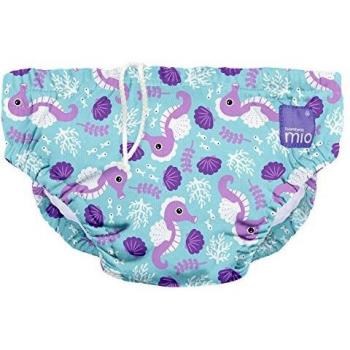 Bambino Mio Baby Sea Horse Reusable Swim Nappy (Size Small)