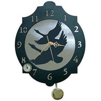 Patos 11316: Reloj de Pared Metal Grises Imex
