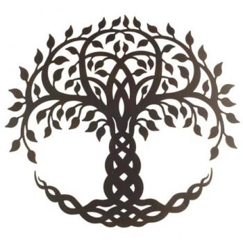 Wall Adorno Arbre Noir