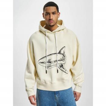 Palm Angels XL Men's Cotton Hoodie in Ivory