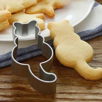 Aluminium Cat Cookie Cutter