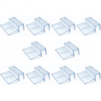 10pcs Easy Install Glass Cover Clips for Fish Tank 6/8/10/12mm