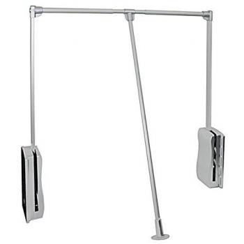 Double-Aluminum Perch 60-83 RAL 9006