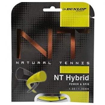 Dunlop 624764 Cuerda de Tenis Talla Única Amarillo/Negro