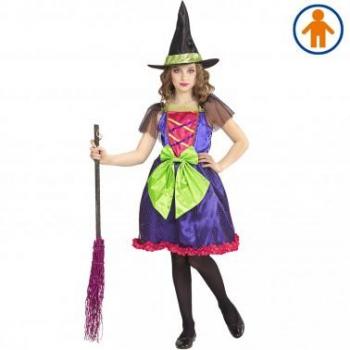 Costume Halloween Strega Bambina WIDMANN