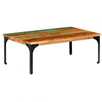Table rectangulaire bois de récupération
