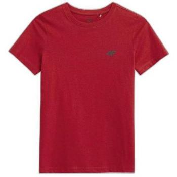 Camiseta 4F M291 para niño en rojo