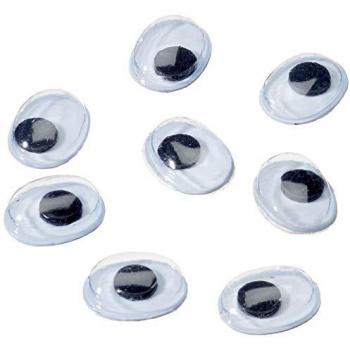 Ojos Móviles Smart Ovalados 6 mm, Pack 80