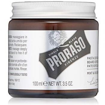 Exfoliating Beard Paste and Facial Scrub, 3.5 oz