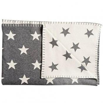 Grau Schardt Big Star Babyschlafdecke 95 × 120 cm