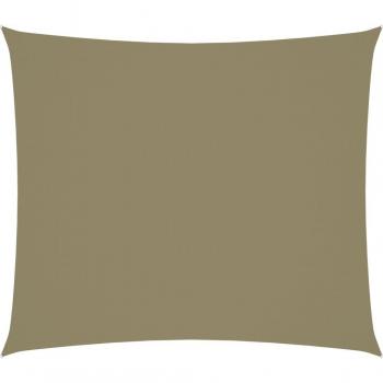 Parasole Rettangolare Oxford 2×2,5 m Beige