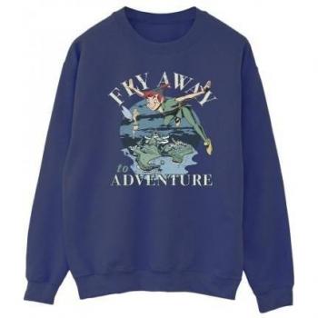 Peter Pan Sweatshirt für Männer – Fly Away to Adventure – XL – Schwarz