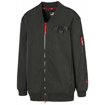 Puma x Adriana Lima Lang Zwarte Dames Bomberjack