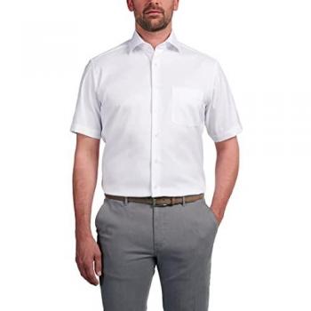 Kurzarmhemd ETERNA MODERN FIT Gr. 43, Herren, Twill, 100% Baumwolle