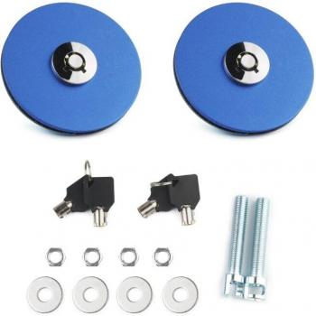 Couvercle capot moteur universel – Verrou clé aluminium